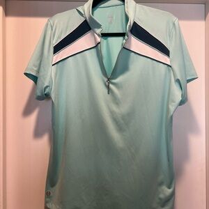Tail Women’s Mint Green Polo Gold Shirt